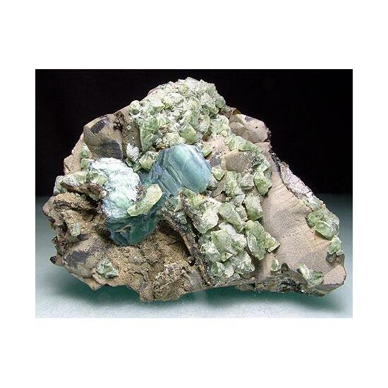 Ludlamite & Vivianite