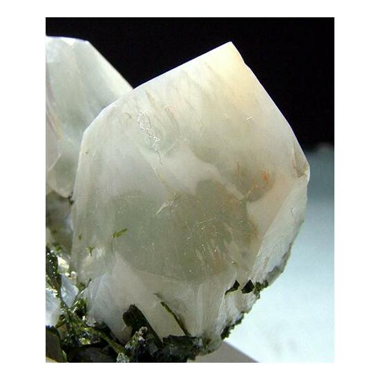 Quartz With Byssolite Inclusions & Epidote