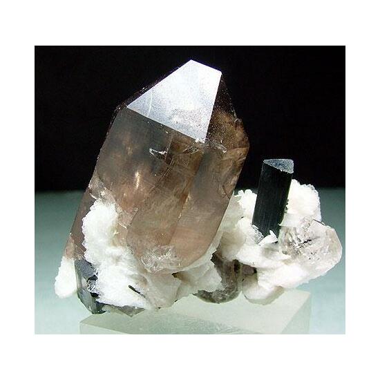 Smoky Quartz Schorl & Cleavelandite