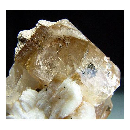 Topaz With Microlite & Schorl Inclusions