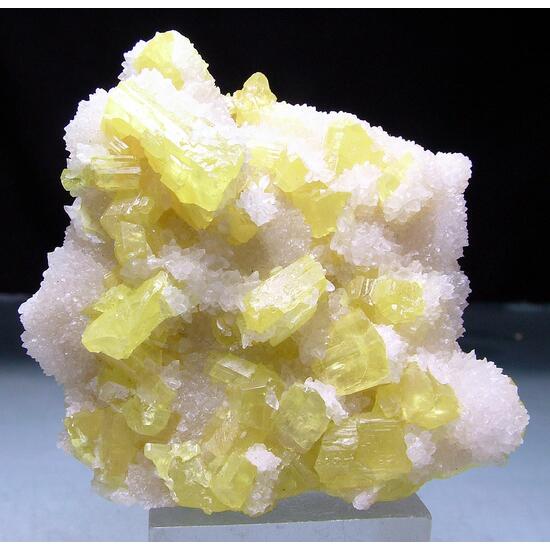 Native Sulphur & Calcite