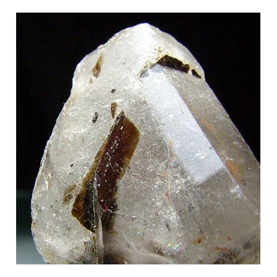 Quartz With Biotite Inclusions