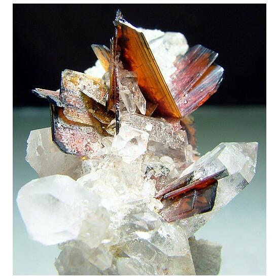 Brookite & Quartz