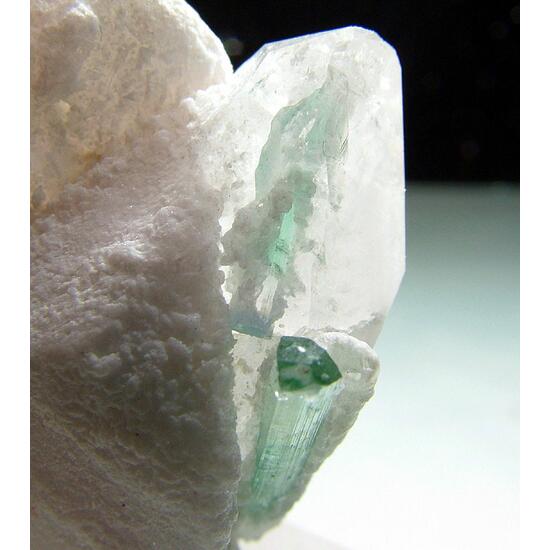 Indicolite & Quartz