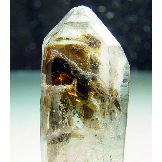 Quartz With Biotite Inclusions