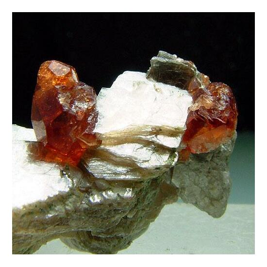 Spessartine & Muscovite