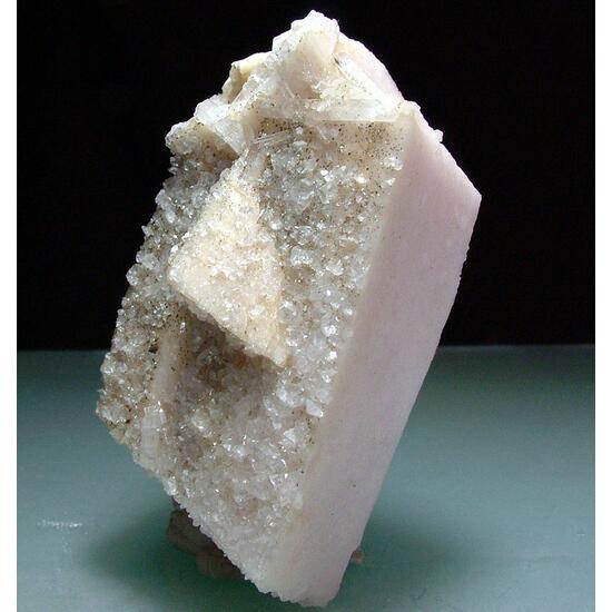Manganoan Calcite With Calcite Quartz & Pyrite
