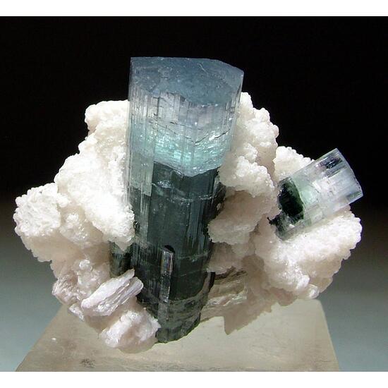 Indicolite Topaz & Lepidolite