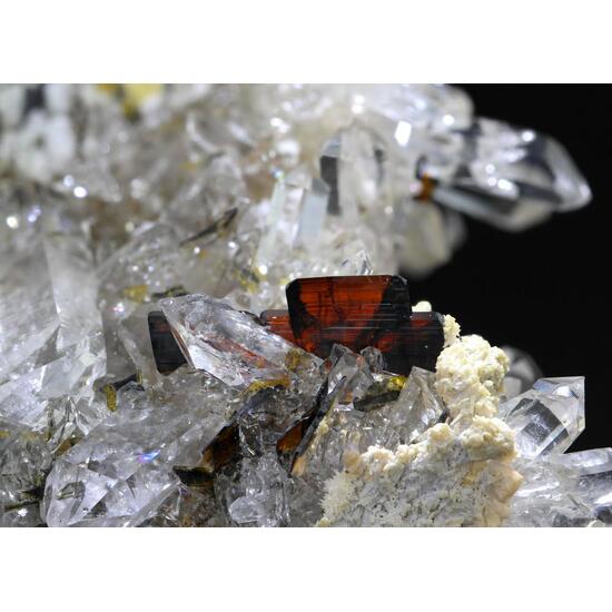 Brookite & Quartz