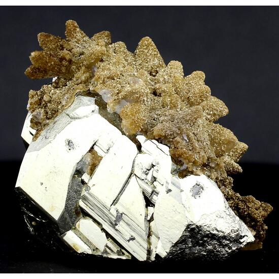 Pyrite With Quartz & Siderite