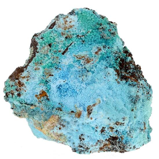 Cyanotrichite & Chalcoalumite With Carbonatecyanotrichite