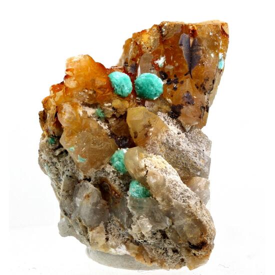 Aurichalcite & Calcite