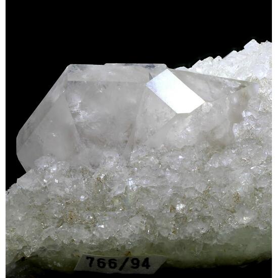 Quartz & Fluorapophyllite-(K)