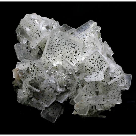 Hydroxyapophyllite-(K) & Chalcopyrite