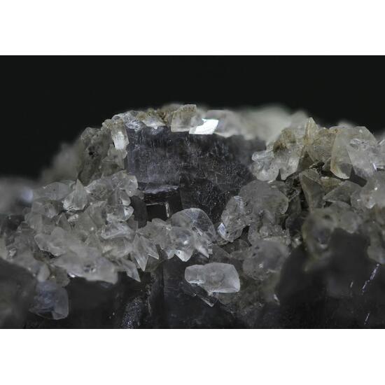 Fluorite With Galena & Calcite