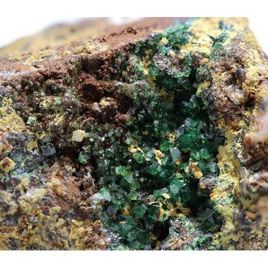 Pharmacosiderite & Scorodite