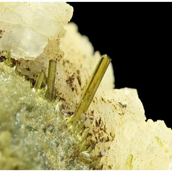 Epidote Adularia & Byssolite