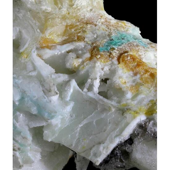 Unnamed Mereheadite Hydrocerussite & Cerussite