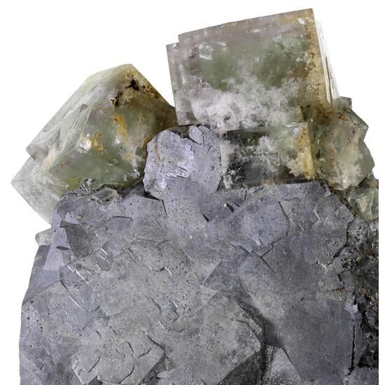 Fluorite On Galena