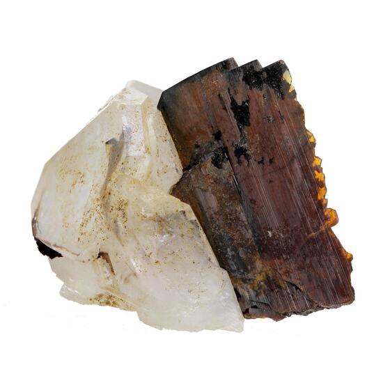 Brookite & Quartz