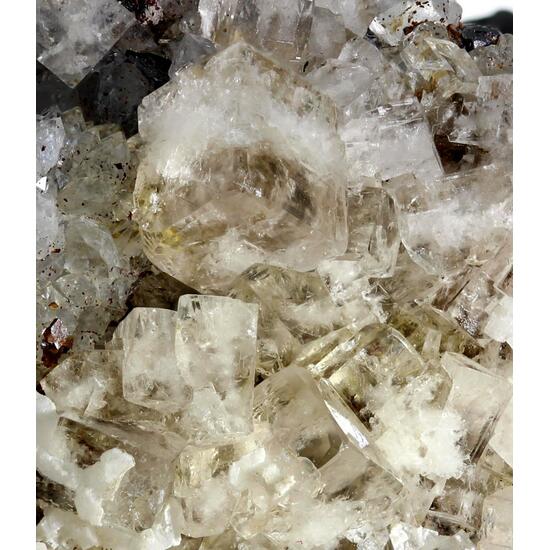 Fluorite & Aragonite On Quartz