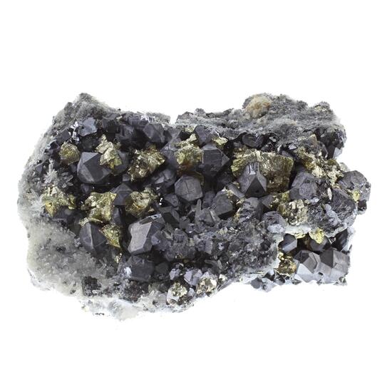 Galena Sphalerite & Chalcopyrite