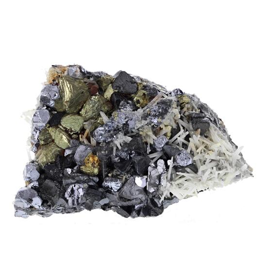 Chalcopyrite Galena Sphalerite & Quartz