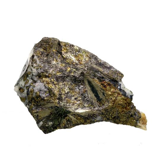 Millerite & Chalcopyrite