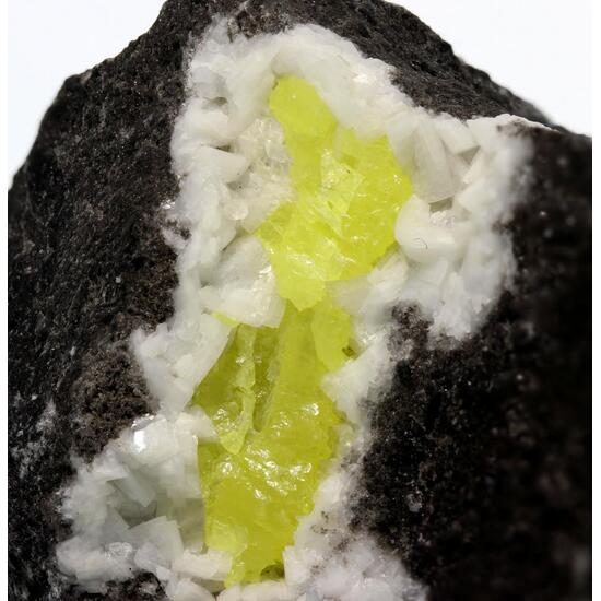 Native Sulphur & Calcite