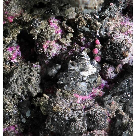 Rammelsbergite Polybasite & Erythrite