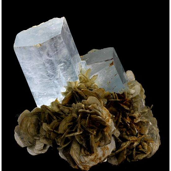 Aquamarine & Muscovite