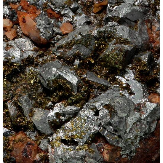 Arsenopyrite & Pyrite With Adularia & Chlorite