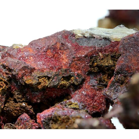 Native Copper With Chalcotrichite