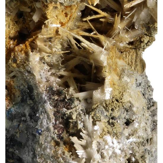 Native Silver & Cerussite