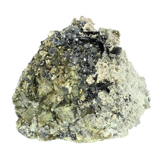 Wolframite Chalcopyrite Calcite & Galena