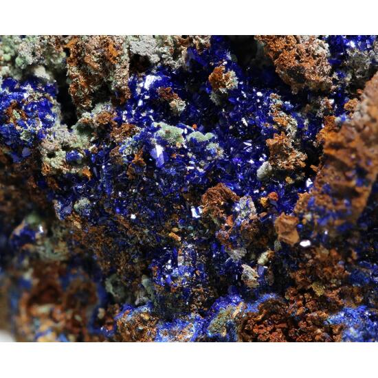 Azurite Pyromorphite & Calcite