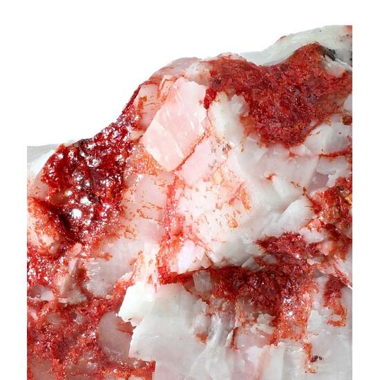 Realgar & Calcite