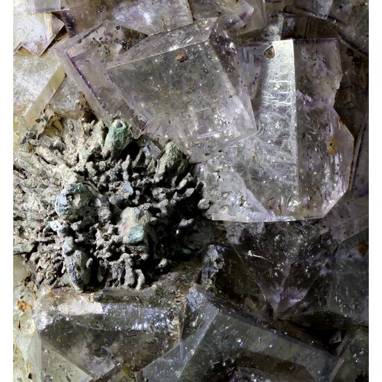 Fluorite & Marcasite