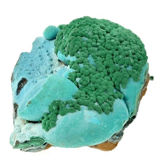 Malachite On Chrysocolla