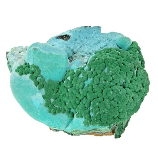 Malachite On Chrysocolla