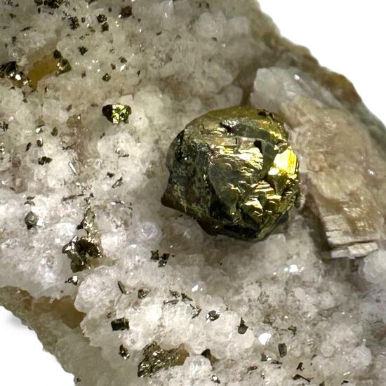 Chalcopyrite & Quartz