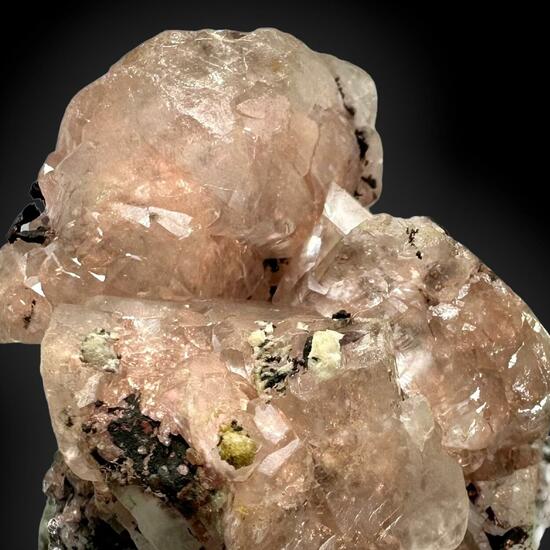 Calcite With Native Copper Inclusions