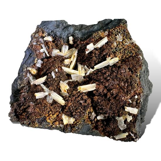 Cerussite & Limonite