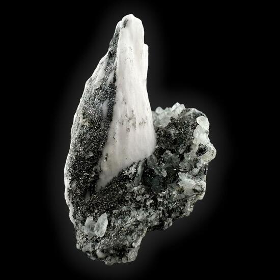Manganoan Calcite & Arsenopyrite