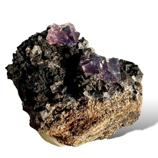 Fluorite & Goethite