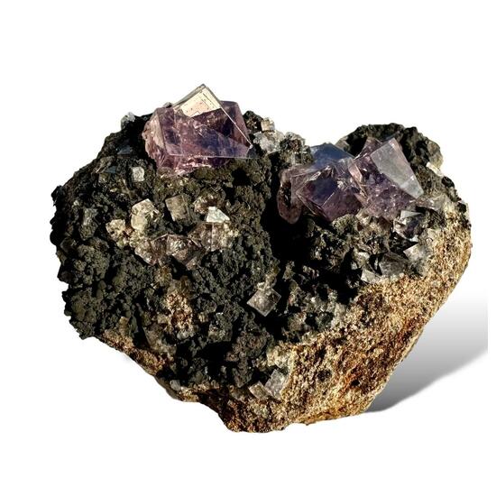 Fluorite & Goethite