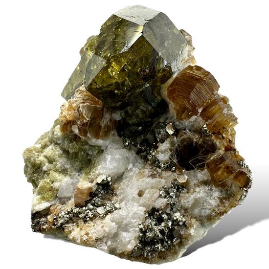 Dravite Phlogopite & Pyrite