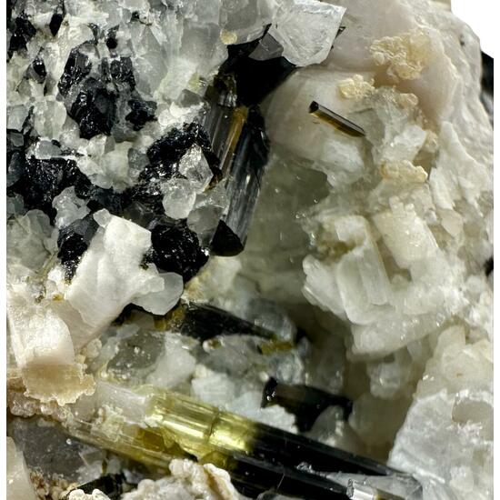 Elbaite & Beryl On Orthoclase