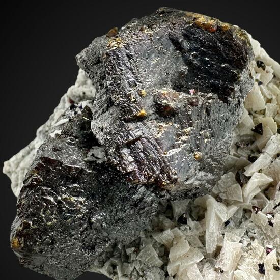 Chalcopyrite & Sphalerite On Dolomite