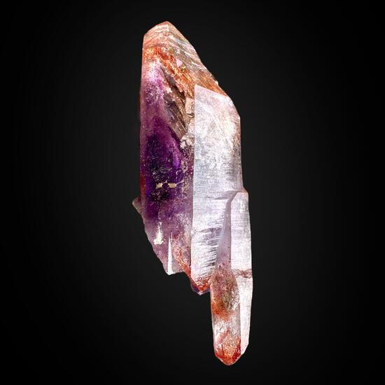 Amethyst With Lepidocrocite Inclusions